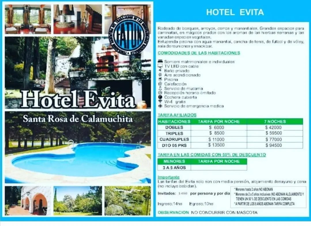 hotel evita